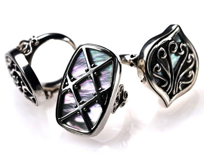 GeoArt by Cynthia Gale Sterling Silver Jewelry Spring Sample Sale